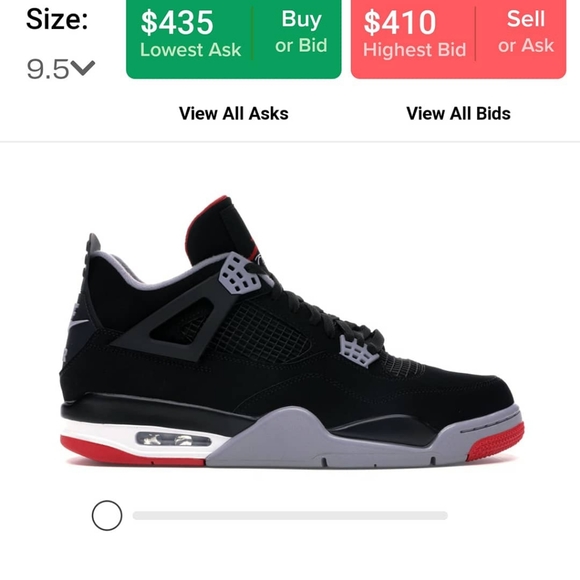 Jordan 4 bred